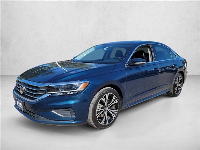 Blue 2021 Volkswagen Passat 2.0T SE FWD Sedan Front-Wheel Drive 6-Speed Automatic
