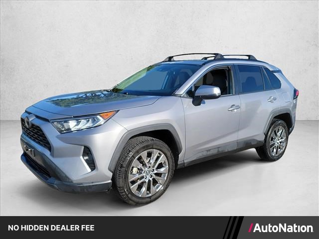 Silver Sky Metallic 2021 Toyota RAV4 SUV / Crossover Front-Wheel Drive Automatic