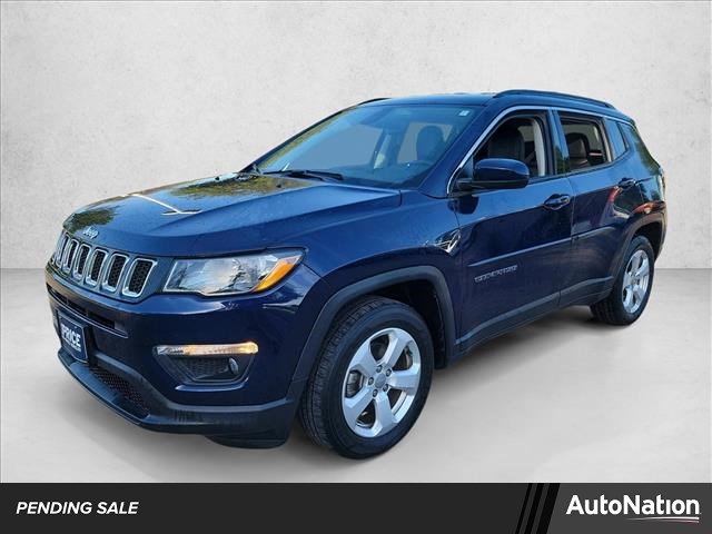 Jazz Blue Pearlcoat 2021 Jeep Compass Latitude FWD SUV / Crossover Front-Wheel Drive 6-Speed Automatic