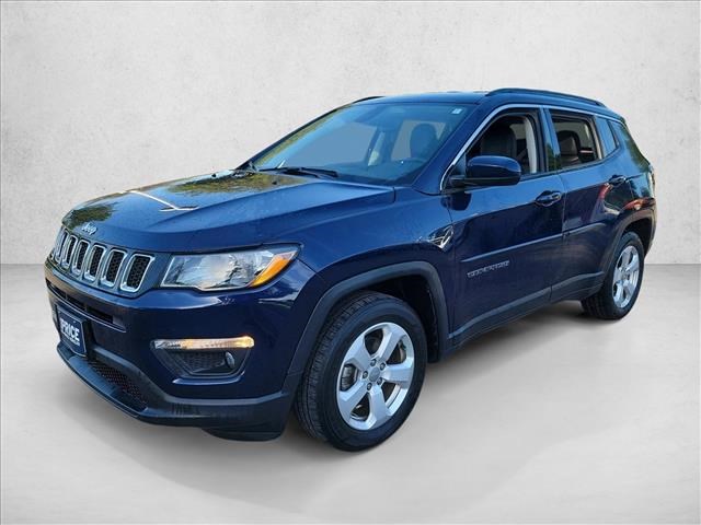 Jazz Blue Pearlcoat 2021 Jeep Compass Latitude FWD SUV / Crossover Front-Wheel Drive 6-Speed Automatic