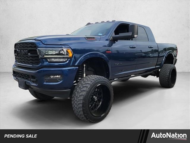Patriot Blue Pearlcoat 2022 RAM 2500 Limited Mega Cab 4WD Pickup Truck Four-Wheel Drive 6-Speed Automatic