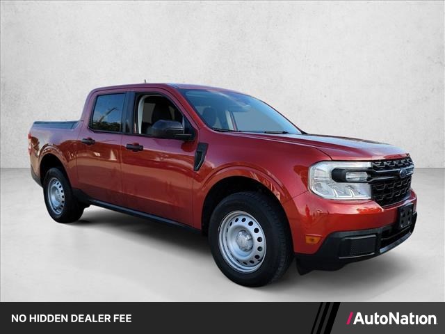 Hot Pepper Red Metallic Tinted Clearcoat 2024 Ford Maverick Pickup Truck Front-Wheel Drive Automatic