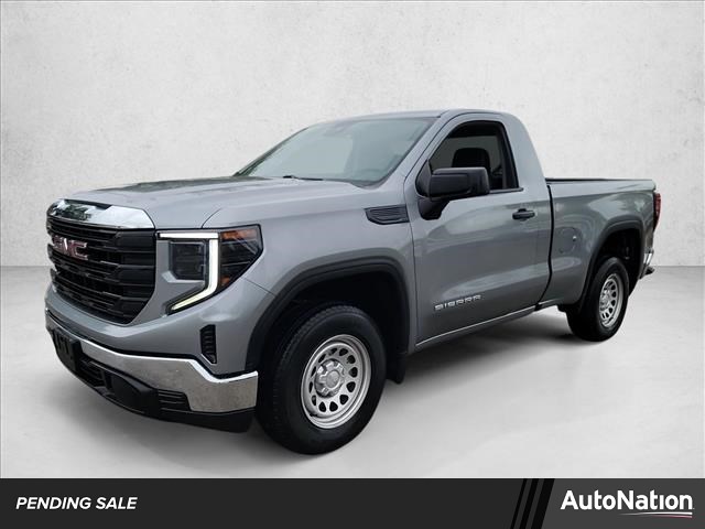 Sterling Metallic 2023 GMC Sierra 1500 Pro Regular Cab RWD Pickup Truck 4X2 8-Speed Automatic