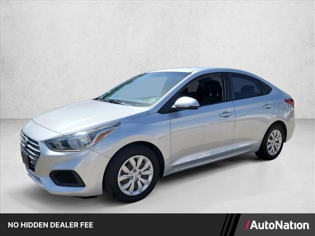 Olympus Silver 2018 Hyundai Accent Sedan Front-Wheel Drive Automatic