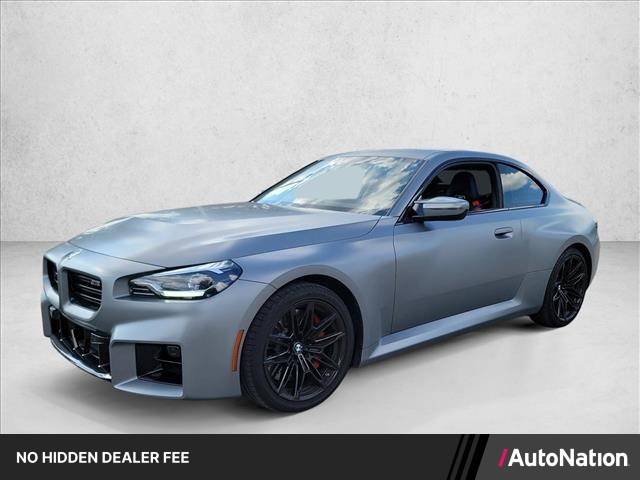 Gray (Frozen Pure Grey Metallic) 2025 BMW M2 Coupe Rear-Wheel Drive 6-Speed Manual