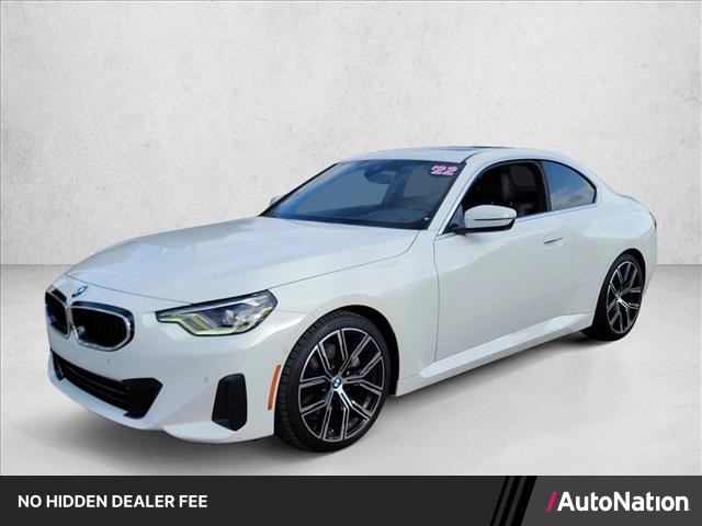 Alpine White 2022 BMW 2 Series Coupe Rear-Wheel Drive Automatic