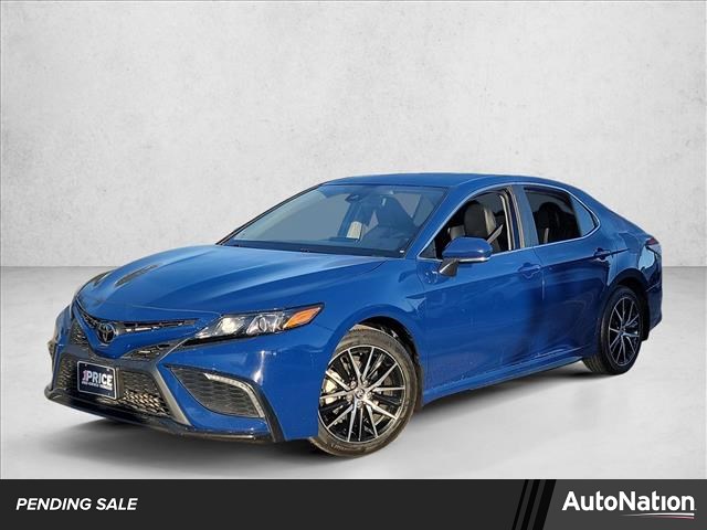 Reservoir Blue 2024 Toyota Camry SE FWD Sedan Front-Wheel Drive Automatic
