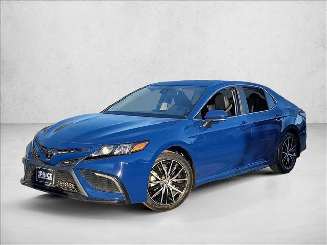 Reservoir Blue 2024 Toyota Camry SE FWD Sedan Front-Wheel Drive Automatic