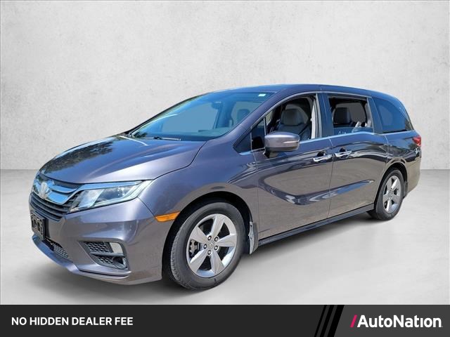 Silver/Gray 2019 Honda Odyssey Minivan Front-Wheel Drive Automatic