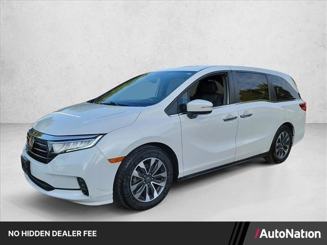 White 2022 Honda Odyssey Minivan Front-Wheel Drive Automatic