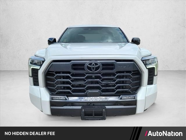 White (Wind Chill Pearl) 2025 Toyota Tundra Limited CrewMax Cab 4WD Pickup Truck Four-Wheel Drive Automatic
