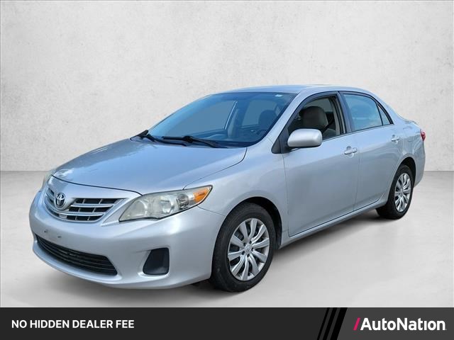 Silver 2013 Toyota Corolla Sedan Front-Wheel Drive Automatic