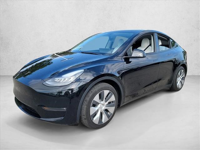 Solid Black 2021 Tesla Model Y Long Range AWD SUV / Crossover All-Wheel Drive Automatic