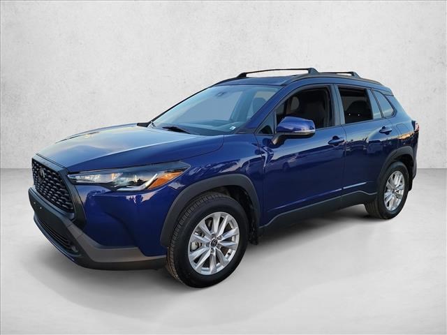 Blue Crush Metallic 2022 Toyota Corolla Cross LE AWD SUV / Crossover All-Wheel Drive Automatic