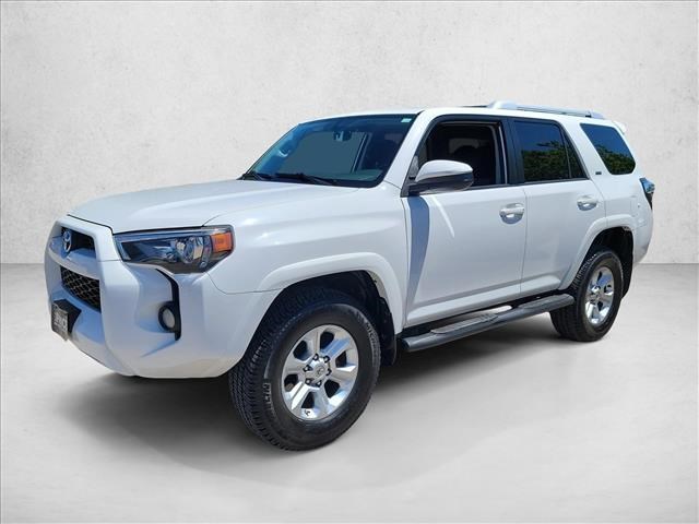 Super White 2016 Toyota 4Runner SR5 4WD SUV / Crossover Four-Wheel Drive Automatic
