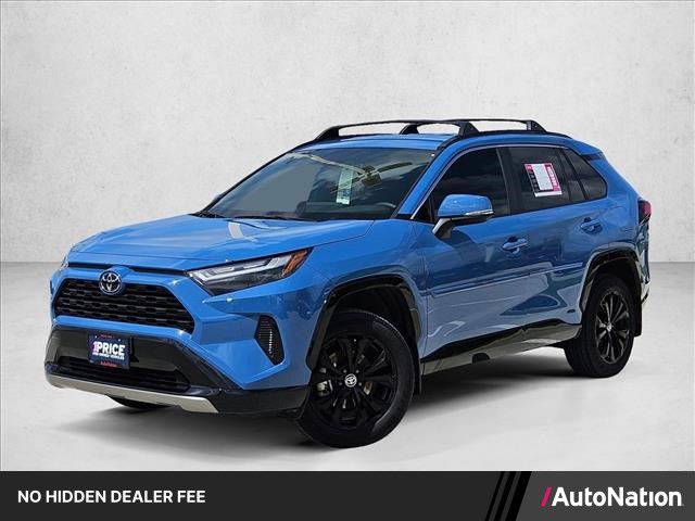 Cavalry Blue 2025 Toyota RAV4 Hybrid SUV / Crossover All-Wheel Drive Automatic