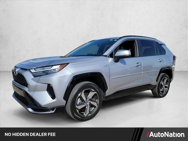 Silver Sky Metallic 2024 Toyota RAV4 Prime SUV / Crossover All-Wheel Drive Automatic