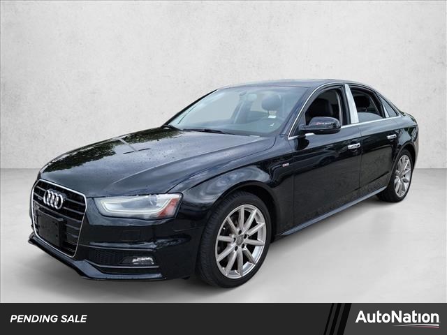 Brilliant Black 2014 Audi A4 2.0T quattro Premium Plus AWD Sedan All-Wheel Drive 8-Speed Automatic