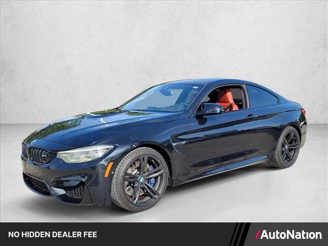 Azurite Black Metallic 2018 BMW M4 Coupe RWD Coupe Rear-Wheel Drive Automatic