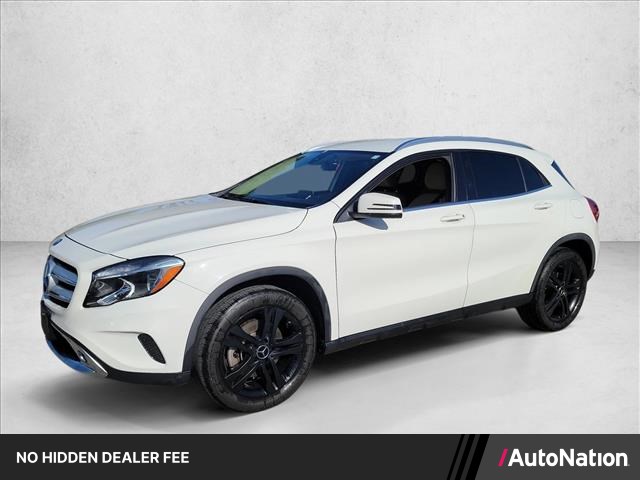 White 2017 Mercedes-Benz GLA SUV / Crossover Front-Wheel Drive Automatic