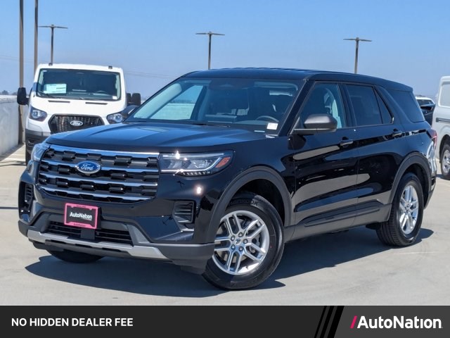 Agate Black Metallic 2026 Ford Explorer SUV / Crossover Rear-Wheel Drive Automatic