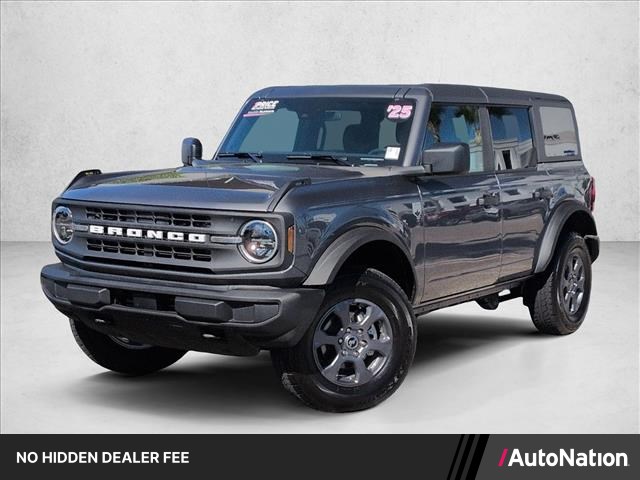 Carbonized Gray Metallic 2025 Ford Bronco SUV / Crossover Four-Wheel Drive Automatic