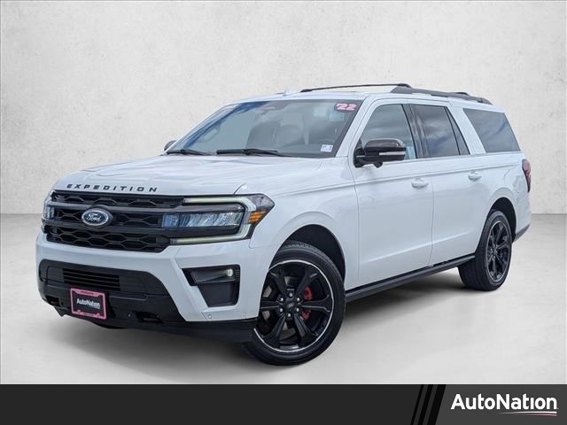Star White Metallic Tri-Coat 2022 Ford Expedition MAX Limited 4WD SUV / Crossover Four-Wheel Drive 6-Speed Automatic