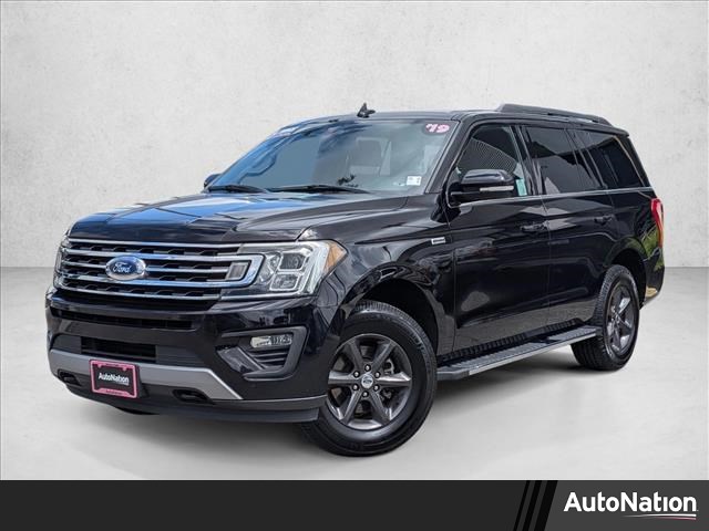 Agate Black Metallic 2019 Ford Expedition XLT 4WD SUV / Crossover Four-Wheel Drive 6-Speed Automatic