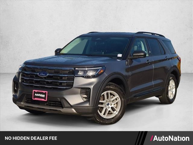 Carbonized Gray Metallic 2026 Ford Explorer SUV / Crossover Rear-Wheel Drive Automatic