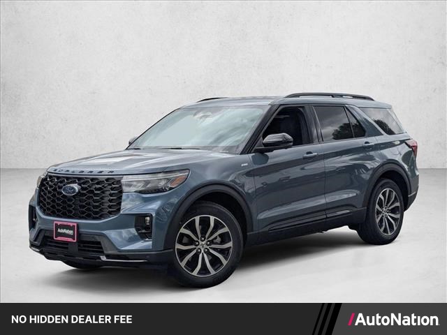 Vapor Blue Metallic 2026 Ford Explorer SUV / Crossover Rear-Wheel Drive Automatic