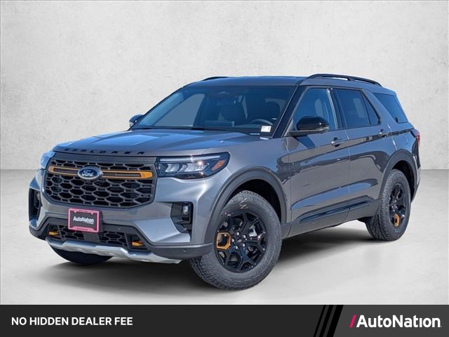 Carbonized Gray Metallic 2026 Ford Explorer SUV / Crossover All-Wheel Drive Automatic