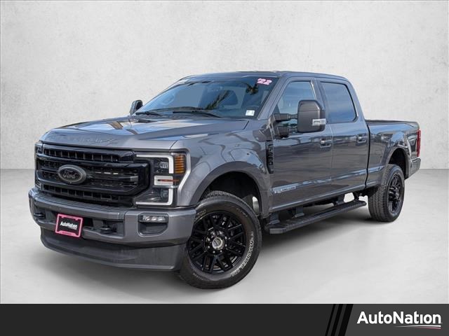 Carbonized Gray Metallic 2022 Ford F-250 Super Duty Lariat Crew Cab 4WD Pickup Truck Four-Wheel Drive Automatic