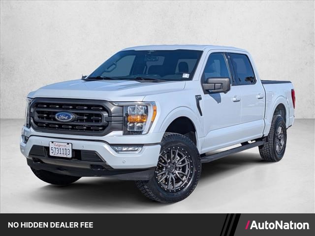 Space White Metallic 2021 Ford F-150 Pickup Truck Four-Wheel Drive Automatic