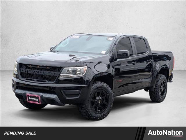 Black 2016 Chevrolet Colorado Work Truck Crew Cab RWD Pickup Truck 4X2 6-Speed Automatic