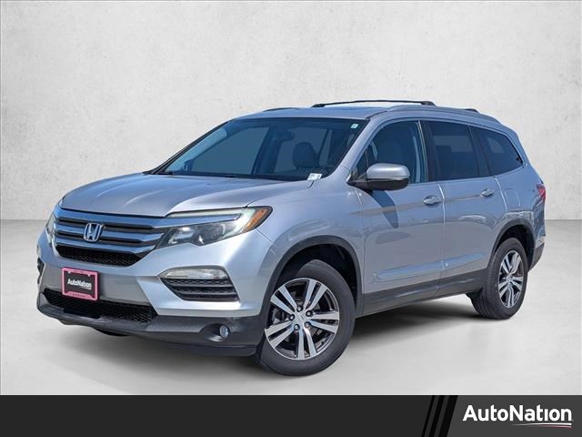 Lunar Silver Metallic 2018 Honda Pilot EX-L AWD SUV / Crossover All-Wheel Drive Automatic