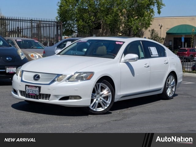 White 2008 Lexus GS Hybrid 450h RWD Sedan Rear-Wheel Drive Automatic