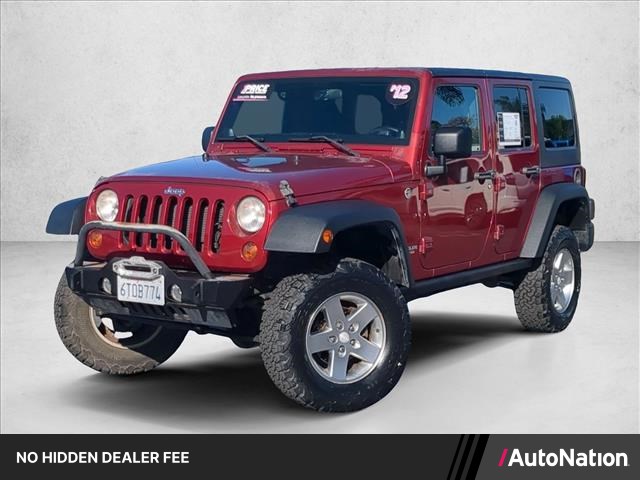 Deep Cherry Red Crystal Pearl 2012 Jeep Wrangler SUV / Crossover Four-Wheel Drive 5-Speed Automatic