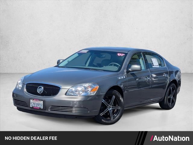 Silver/Gray 2007 Buick Lucerne Sedan Front-Wheel Drive 4-Speed Automatic