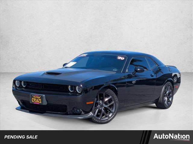 Pitch Black Clearcoat 2020 Dodge Challenger GT RWD Coupe Rear-Wheel Drive 8-Speed Automatic