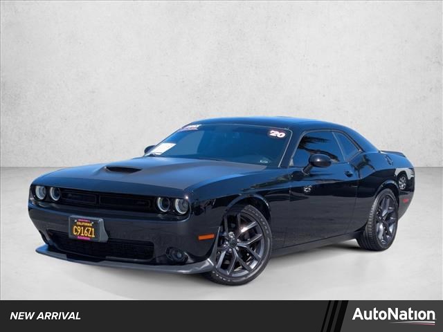 Pitch Black Clearcoat 2020 Dodge Challenger GT RWD Coupe Rear-Wheel Drive 8-Speed Automatic