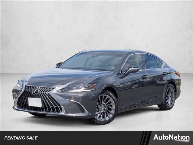 Cloudburst Gray 2025 Lexus ES Hybrid 300h Luxury FWD Sedan Front-Wheel Drive Automatic