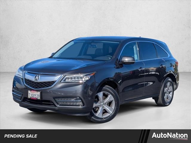 Gray (Graphite Luster Me) 2015 Acura MDX FWD SUV / Crossover Front-Wheel Drive 6-Speed Automatic