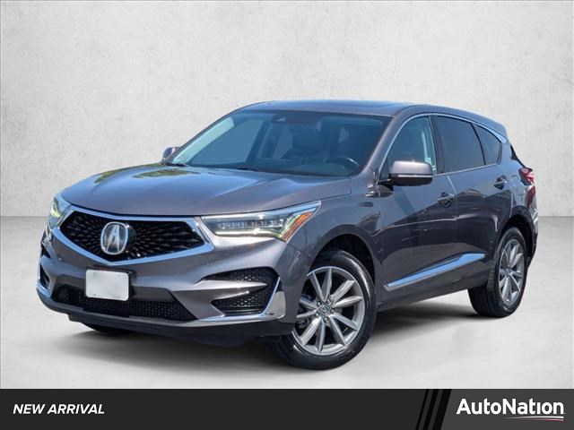 Gray (Modern Steel Metal) 2019 Acura RDX FWD with Technology Package SUV / Crossover Front-Wheel Drive Automatic