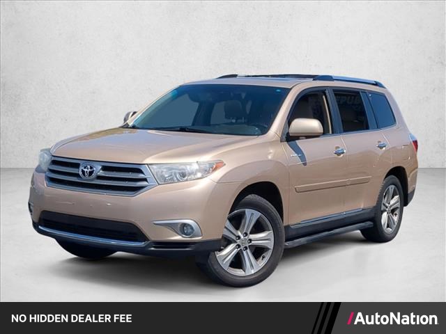 Sandy Beach Metallic 2012 Toyota Highlander SUV / Crossover All-Wheel Drive Automatic