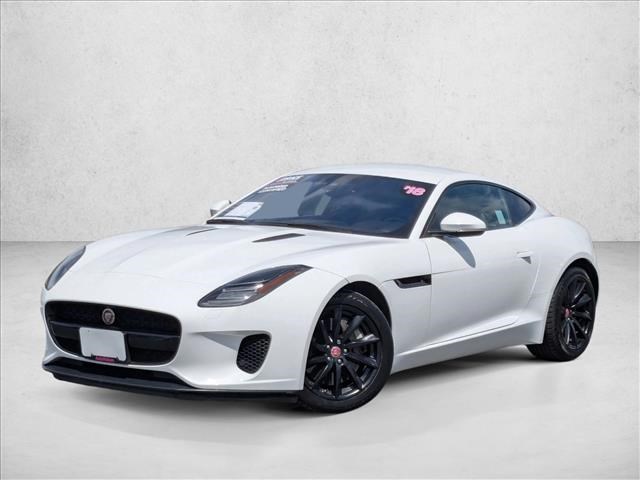 Yulong White Metallic 2018 Jaguar F-TYPE 340HP Coupe RWD Coupe Rear-Wheel Drive 8-Speed Automatic