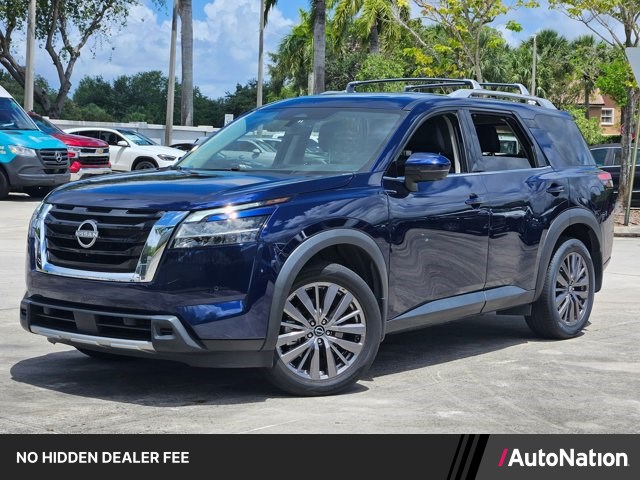 Deep Ocean Blue Pearl 2024 Nissan Pathfinder SL FWD SUV / Crossover Front-Wheel Drive Automatic
