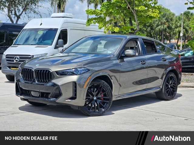 Manhattan Green Metallic 2025 BMW X6 SUV / Crossover All-Wheel Drive Automatic