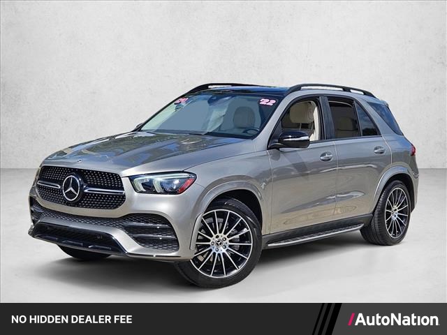 Mojave Silver Metallic 2022 Mercedes-Benz GLE SUV / Crossover Rear-Wheel Drive Automatic