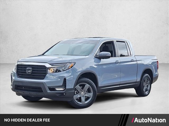 Pacific Pewter Metallic 2023 Honda Ridgeline Pickup Truck All-Wheel Drive Automatic