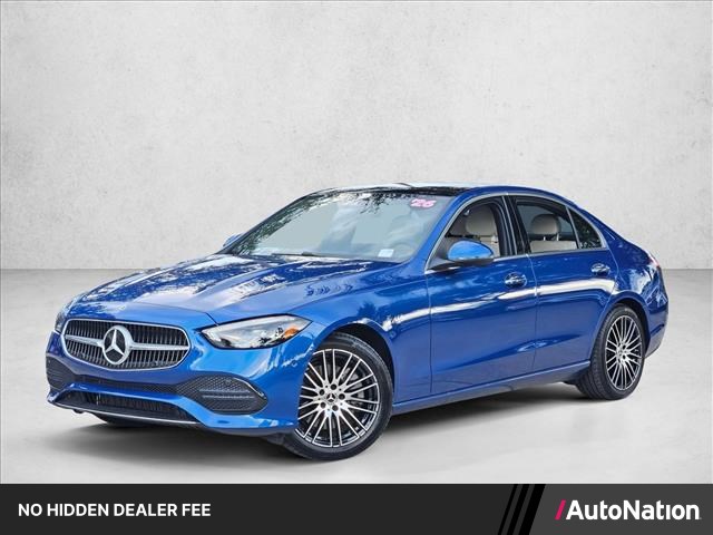 Starling Blue Metallic 2026 Mercedes-Benz C-Class Sedan Rear-Wheel Drive Automatic